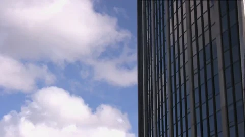Sky Scrapers Timelapse Stock Footage 8423978