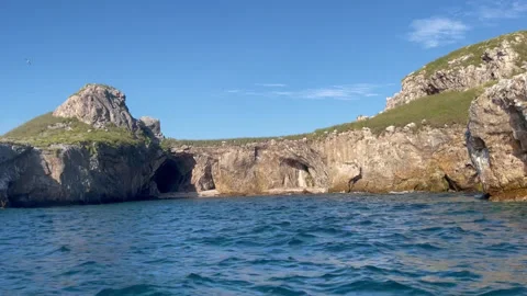 Sky Sea Cliff HD Stock Footage 175934585