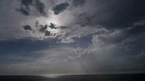 Sky Shine three HD Stock Footage 27328219