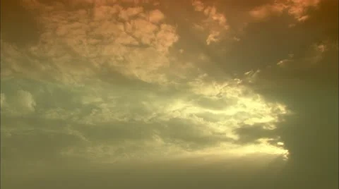 Sky shots - moving clouds 1 Video stock 12679619