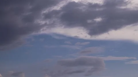 Sky, sky clouds, blue sky with clouds, Timelapse of sky Stock Footage 172245532