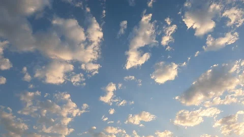 Sky with small clouds Stock Footage 205299825