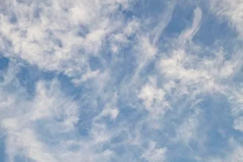 Sky with soft clouds Stock Photos