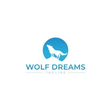 Sky star logo design Stock Illustration