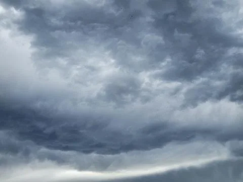 Sky with storm clouds. Foto stock