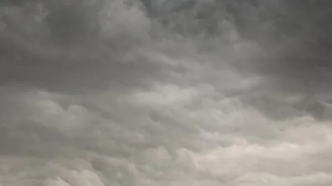 Sky before storm. Stormy cloudy sky wide panorama. 스톡 동영상 335314445