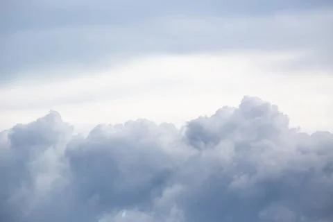 Sky with stormy clouds. Cloudscape background. Copy space 스톡 사진
