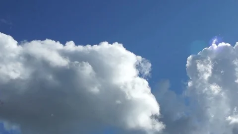 Sky in summer day Stock Footage 79171512