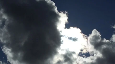 Sky in summer day Stock Footage 79171535