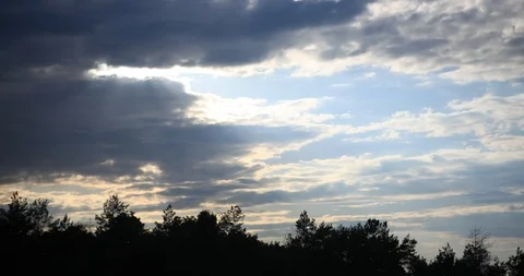 Sky at summer Stock Footage 90698954