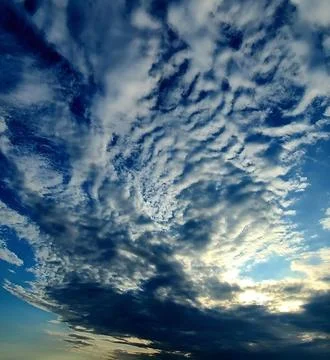 Sky sun clouds Foto stock