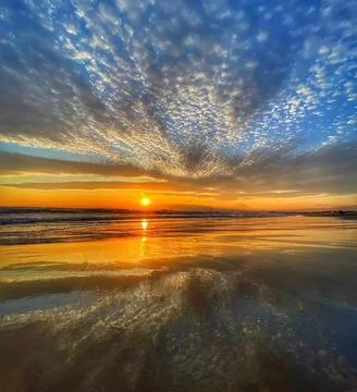 Sky sun clouds Foto stock