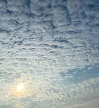 Sky sun clouds Foto stock