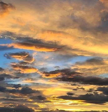 Sky sun clouds Stock Photos