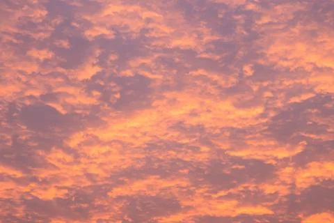 The sky at sun is up Stock Photos