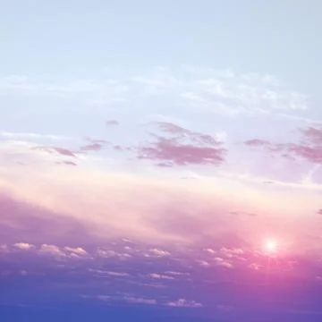 Sky sunrise air clouds panorama Stock Photos