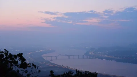 Sky sunrise Stock Footage 77079970