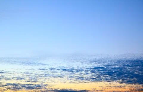 Sky at sunrise Stock Photos