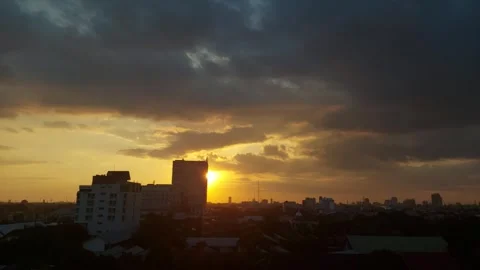 Sky sunset (2) Stock Footage 283070942