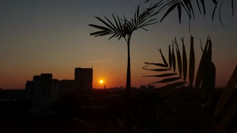 Sky sunset (4) Stock Footage 283070943