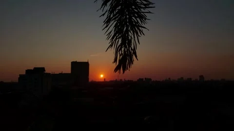 Sky sunset (6) Video stock 283070976