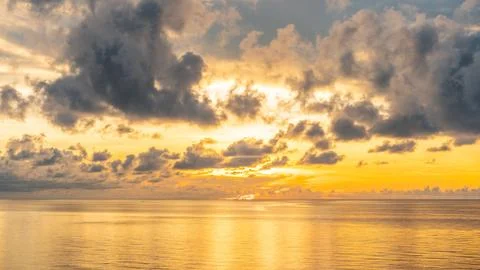 Sky sunset Background Stock Photos