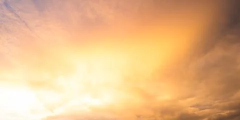 Sky Sunset Cloud Sunrise background Blue Gold Sun Clear Horizon Beauty Stock Photos