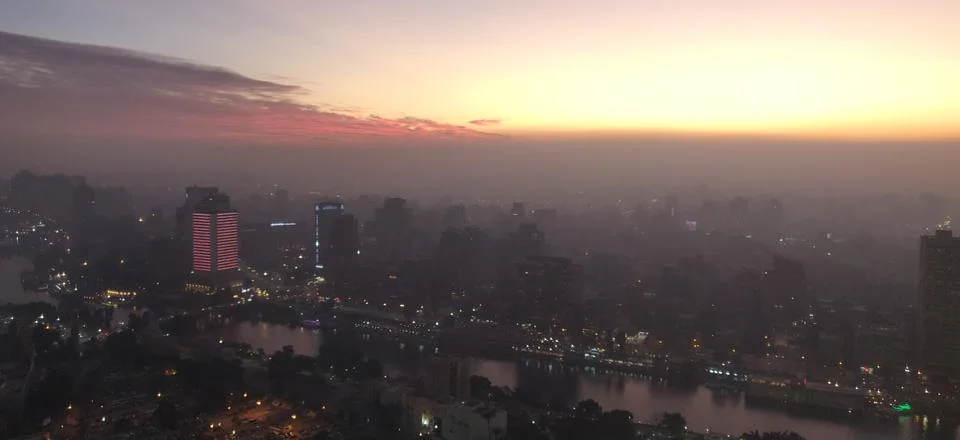 Sky sunset egypt Stock Photos