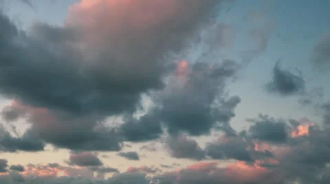 Sky sunset Stock Footage 22995142