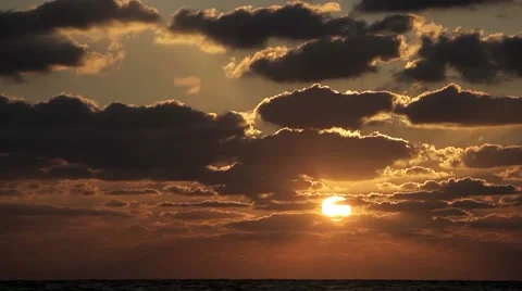 Sky sunset Stock Footage 41689530