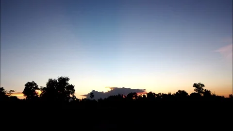 Sky sunset Stock-Footage 109172214