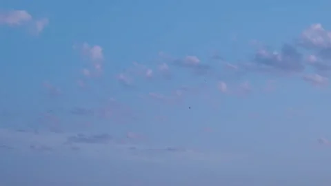 Sky at sunset Stock Footage 131207599