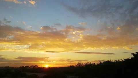 The sky at sunset Stock-Footage 168127295