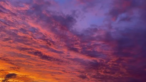 Sky at sunset Stock Footage 311304259