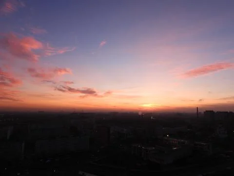 Sky- sunset Stock Photos