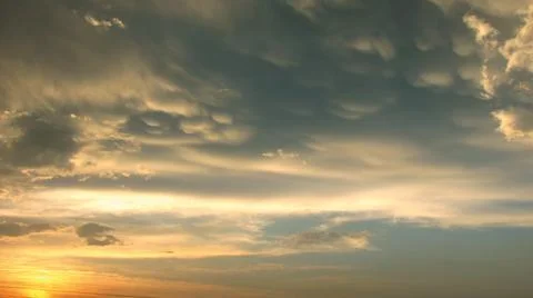 Sky, sunset Stock Photos