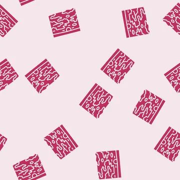 Sky sunset sun summer sunlight glyph seamless pattern Stock Illustration