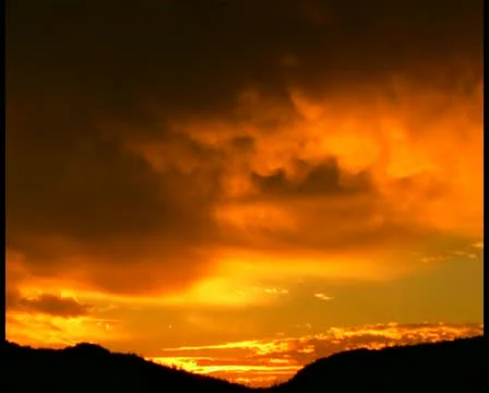 Sky at sunset V1 - PAL Stock Footage 12119161