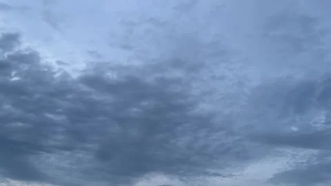 Sky Time Lapse, beautiful background, Time Lapse dark clouds after sunset. Stock Footage 231837825