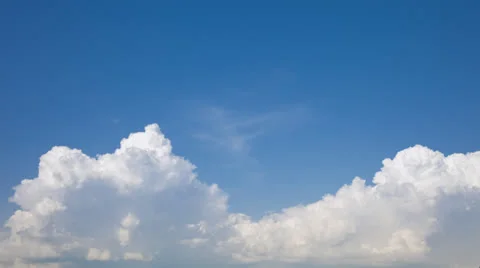 Sky Time lapse Cumulus Before Storm ProRes Stock Footage 25916002