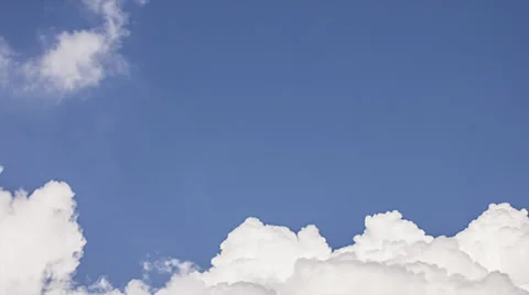 Sky Time lapse Cumulus Before Storm Stock Footage 37719102