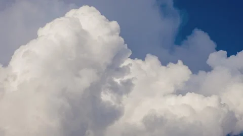 Sky Time lapse Cumulus Before Storm Stock Footage 40503965