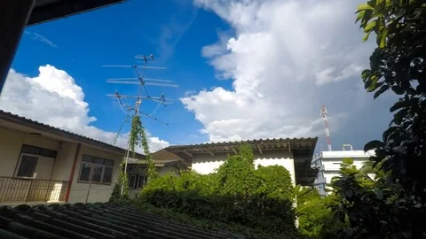 Sky time-lapse Stock Footage 79594210