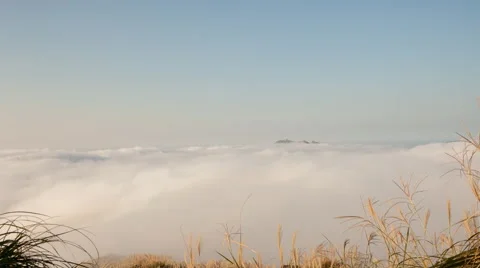 Sky time-lapse in mountain Stock Footage 42110410