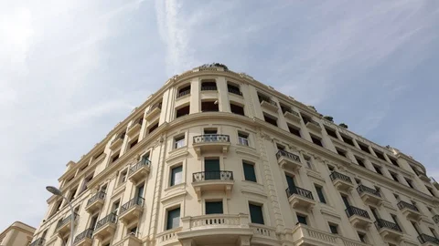 Sky on the time lapse naples Stock Footage 128452430