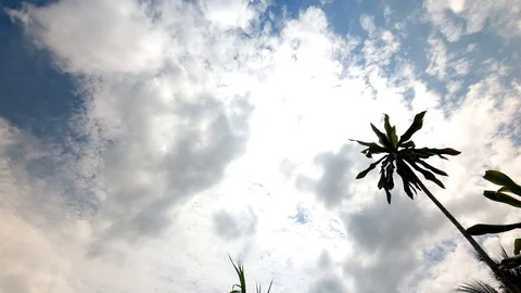 Sky Time Lapse at Noon in 4K Stock Footage 119424035