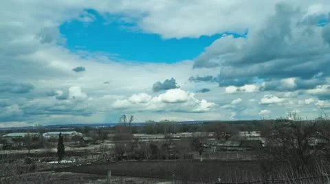 Sky in timelapse 720p Stock Footage 11343836