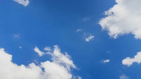 Sky timelapse with clouds Stock Footage 208599048