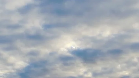 Sky timelapse on a cloudy day Stock Footage 236655352