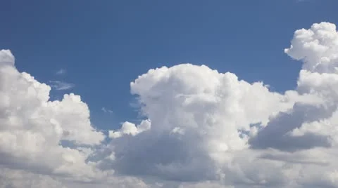 Sky Timelapse Cumulus Before Storm AppleProRes Stock Footage 12218974